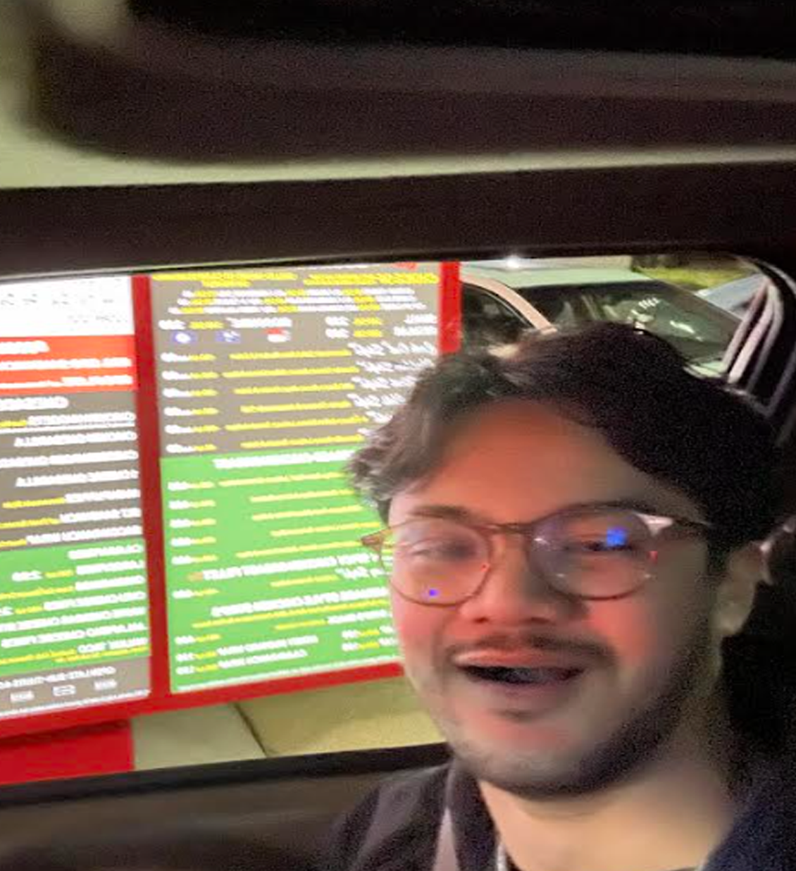 Rian at cookout
